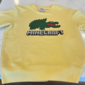 Lacoste Yellow Minecraft Classic Fit Sweatshirt